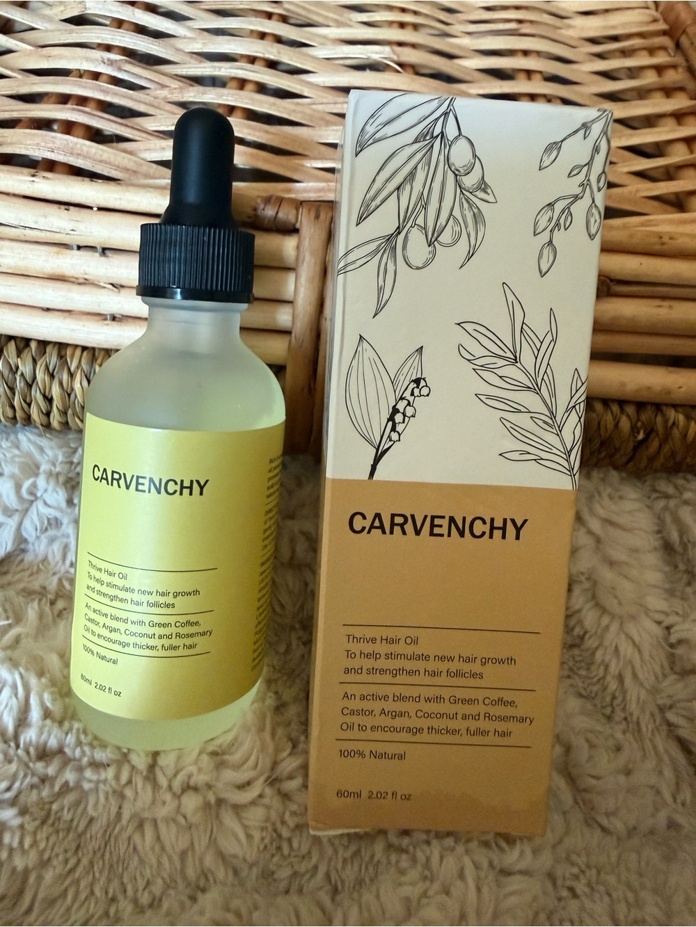 Carven Thrive Hair Oil - Yellow